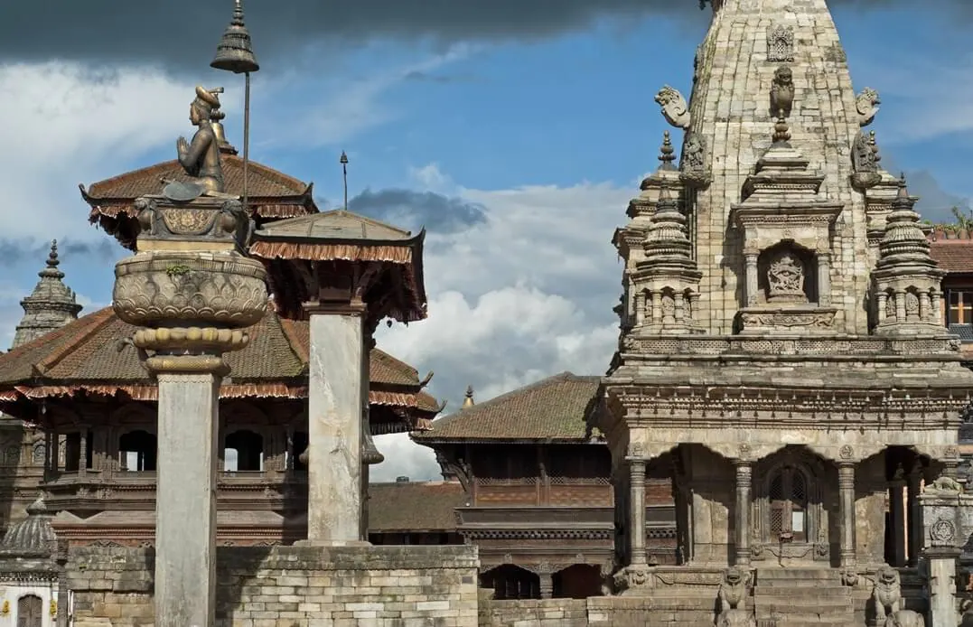 Der Durbar-Square in Bhaktapur