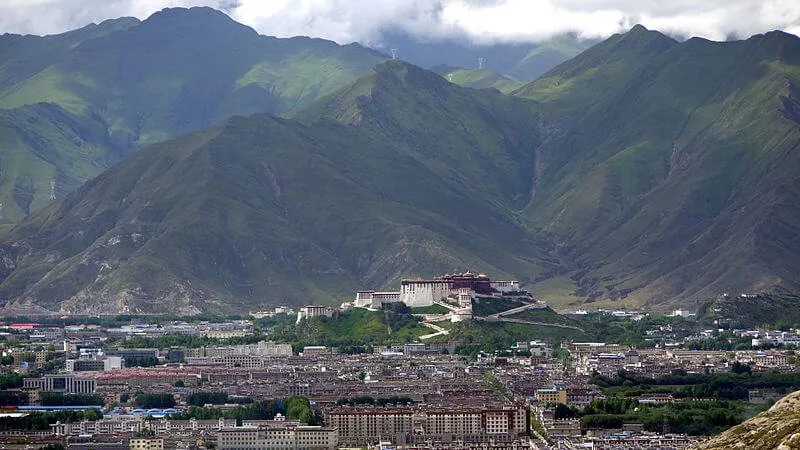 Der Potala-Palast in Lhasa