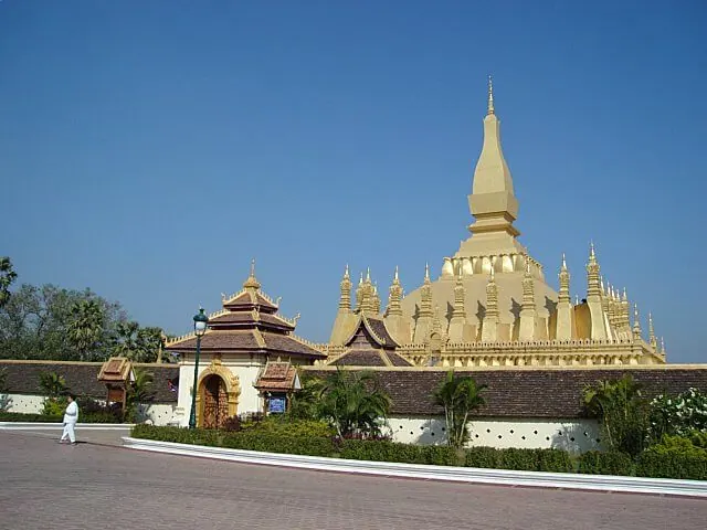 Pha That Luang in Laos