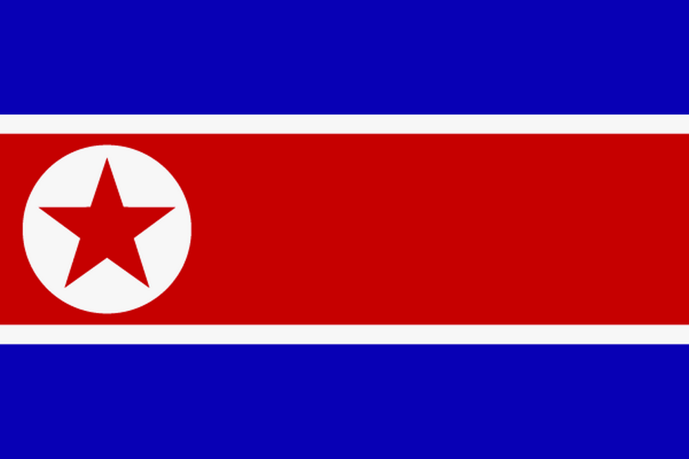 flag of north korea