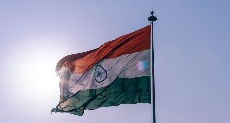 Flagge von Indien