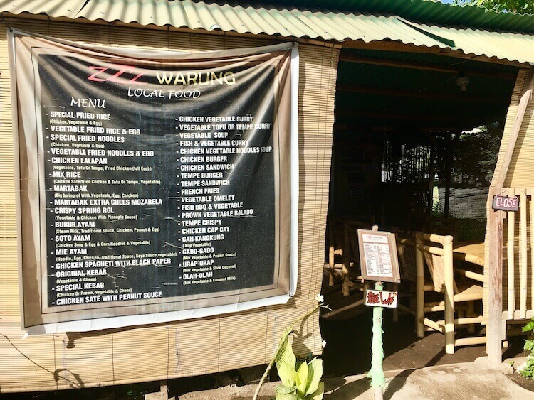 best local food gili air